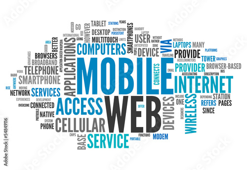 Word Cloud "Mobile Web"