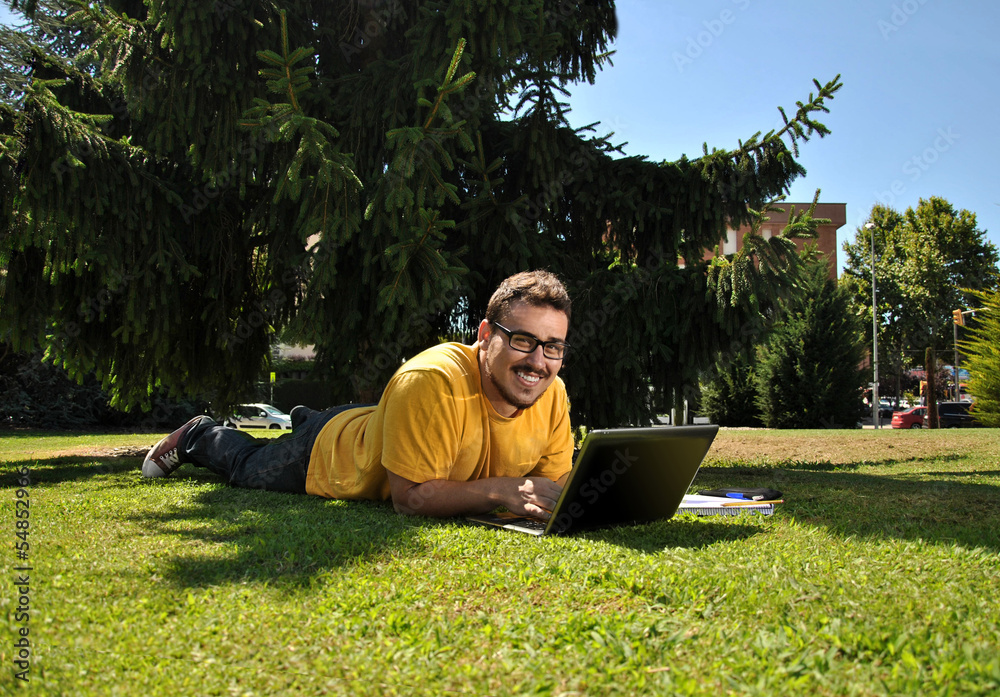 Obraz premium college student