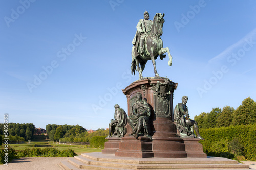 Schwerin Denkmal Friedrich Franz II. von Mecklenburg photo