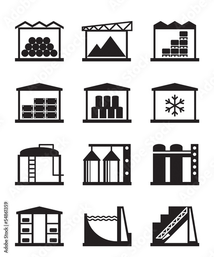Industrial and commercial warehouses