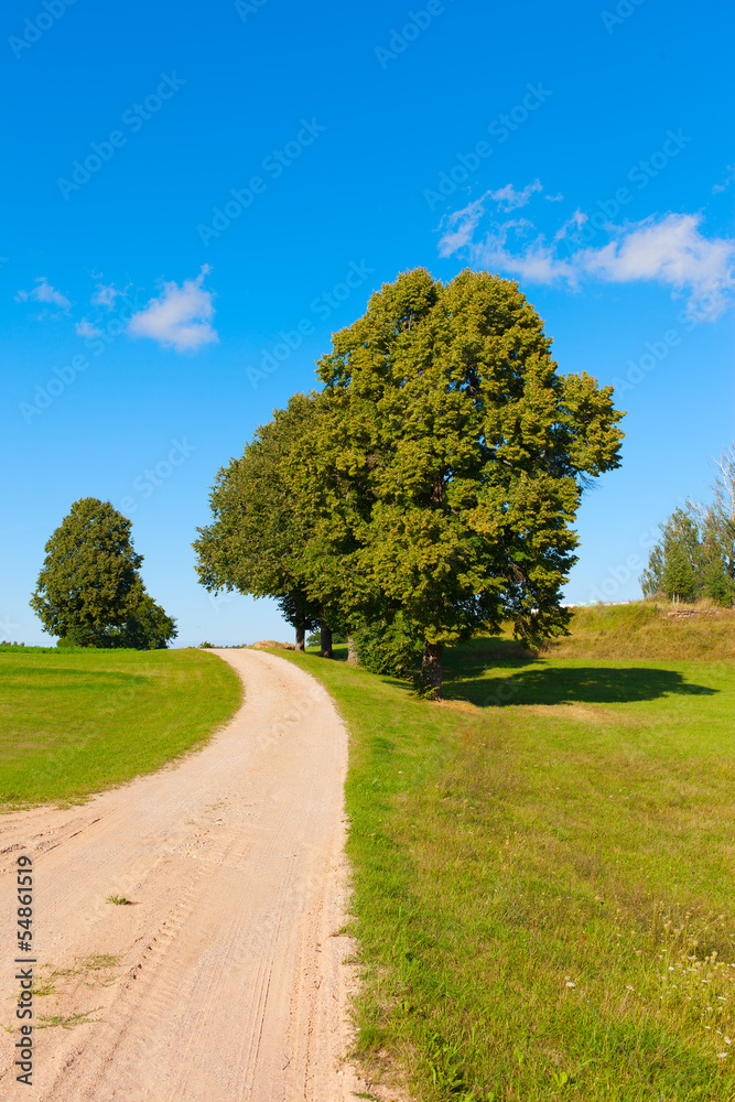 Rural road.