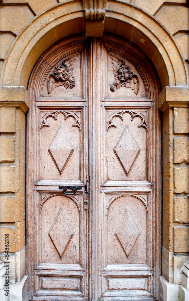 Old door background, Oxford