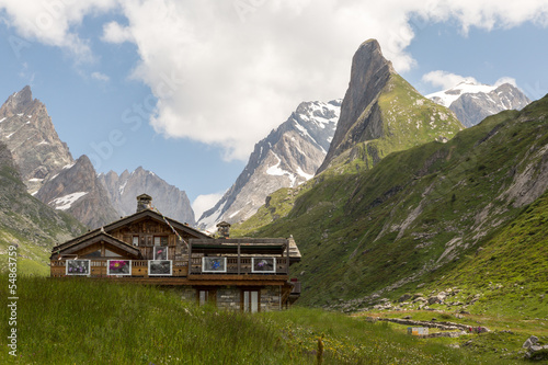 Refuge des Barmettes en altitude