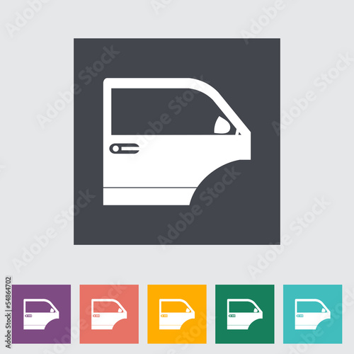 Car door.