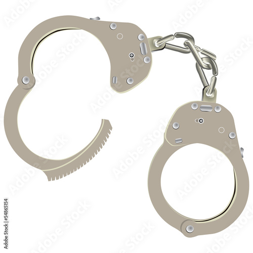 Open handcuffs
