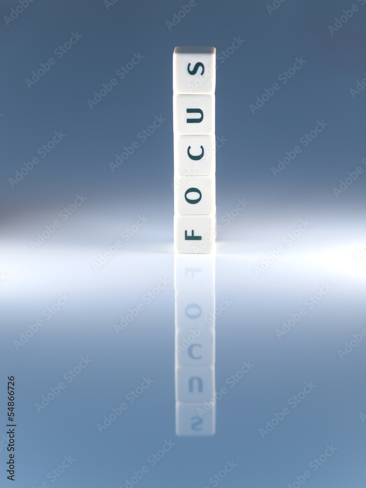 Focus concept Focus concept