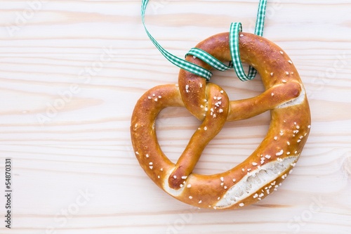 Bavarian pretzel photo