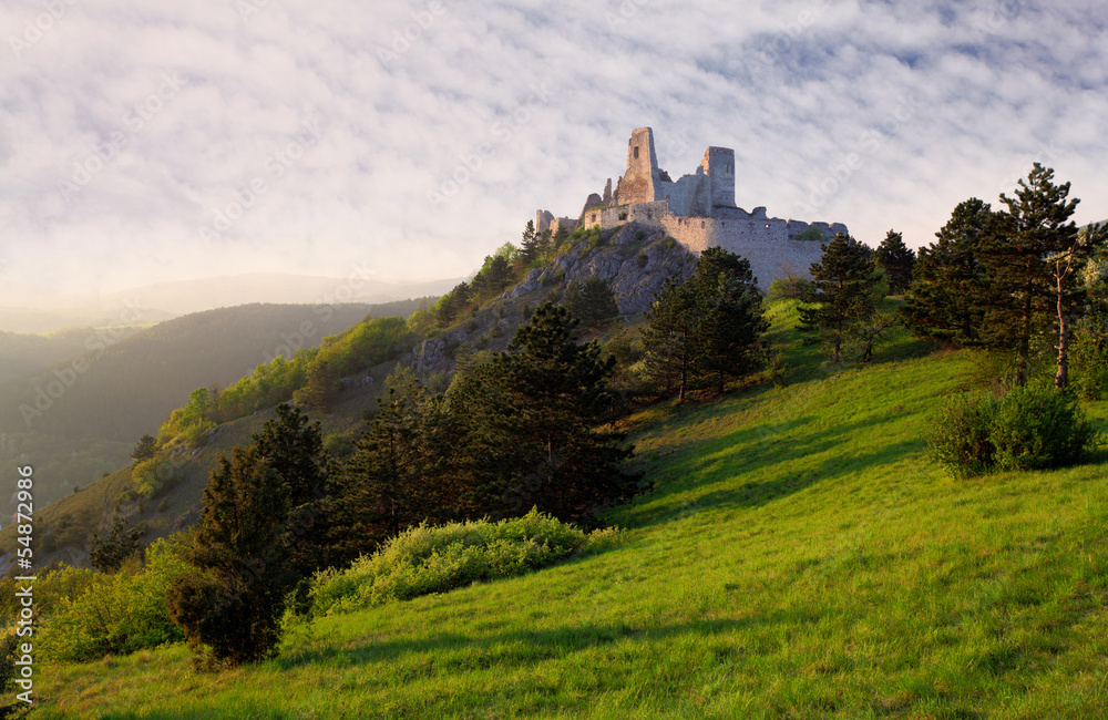 Ruin of castle Cachtice - Slovakia