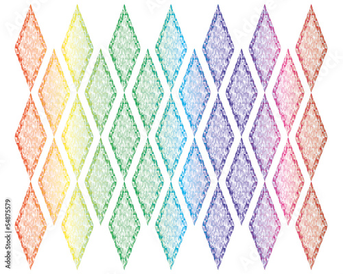 Diamant-Hintergrund farbig