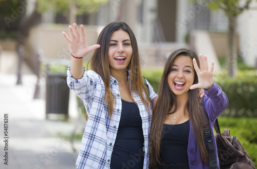 Mixed Race Female Students ...
