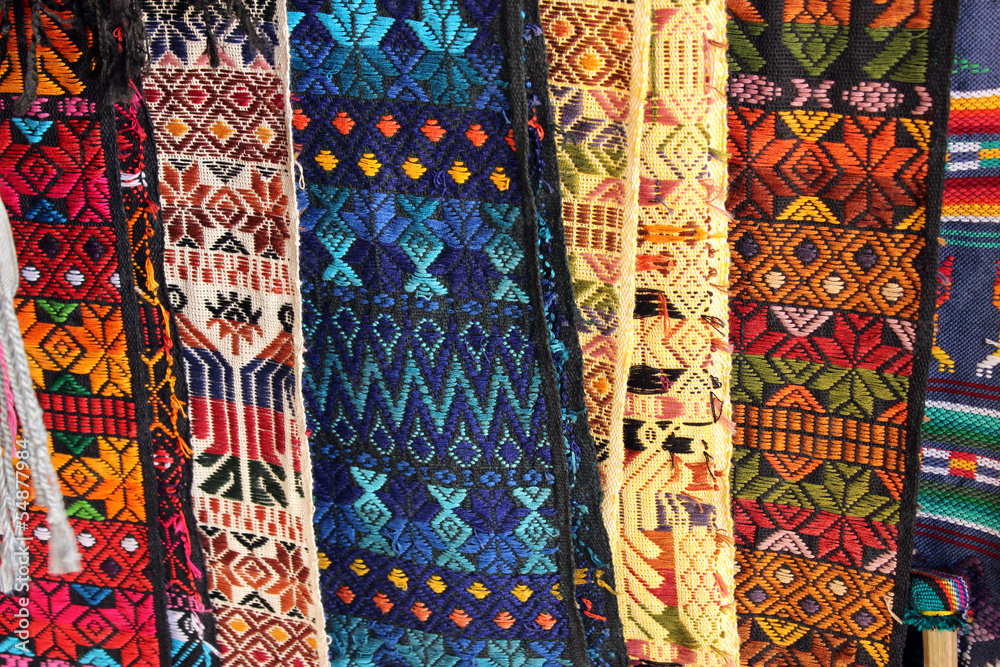 Guatemalan typical textiles	