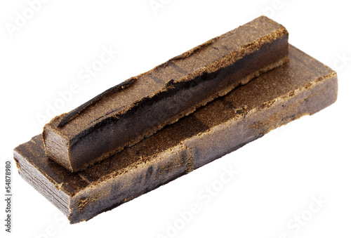 Isolated Hashish Finger - 10 & 20 Grams photo