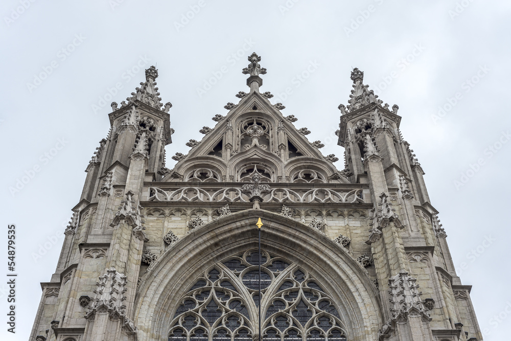 The Notre-Dame du Sablon in Brussels, Belgium