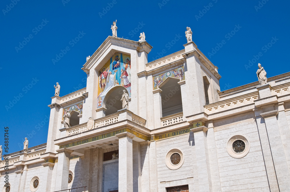 Cathedral of Manfredonia. Puglia. Italy.