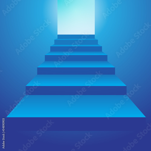 blau Staircase