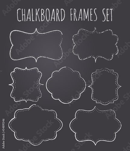 Chalkboard Frames Collection