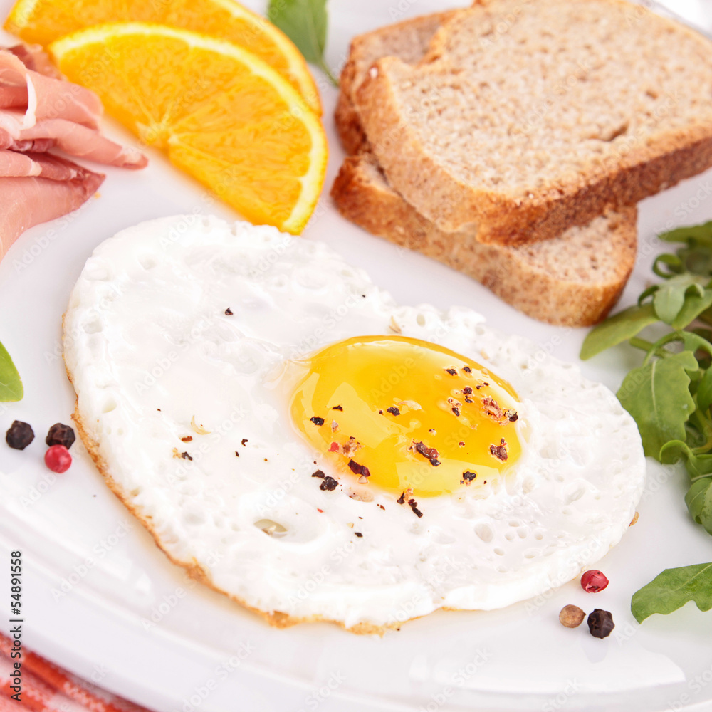 egg heart, breakfast egg heart, breakfast