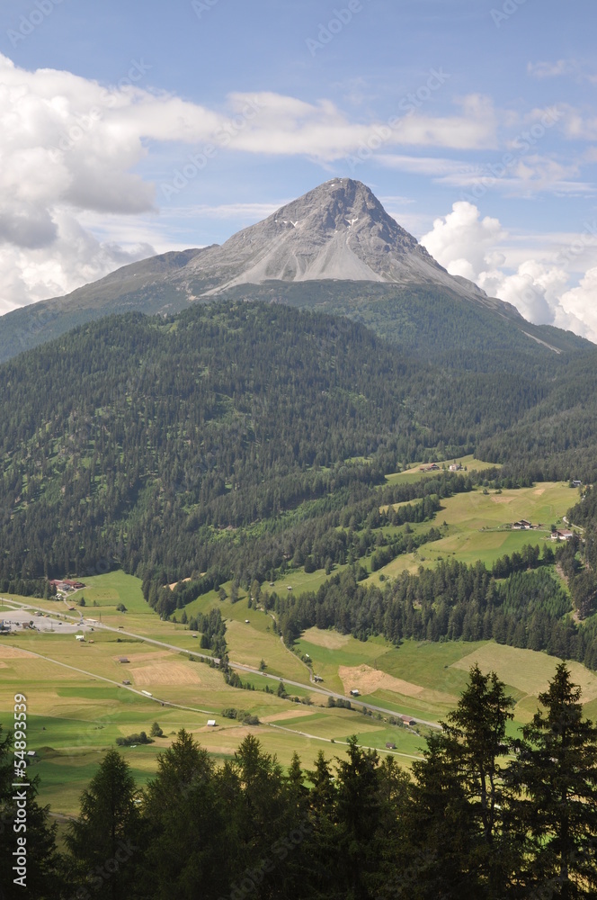 Landschaft bei Nauders, Tirol