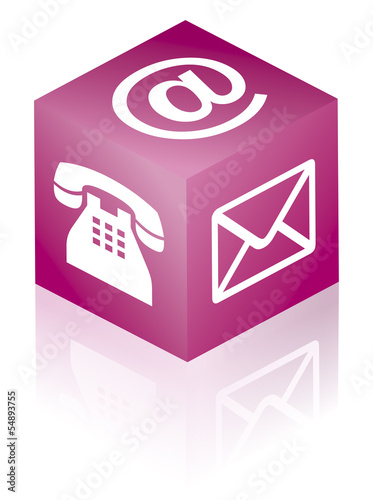 Contact us pink
