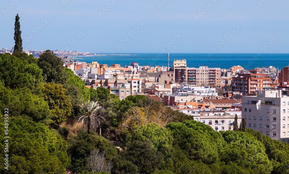 view of typical mediterranean city