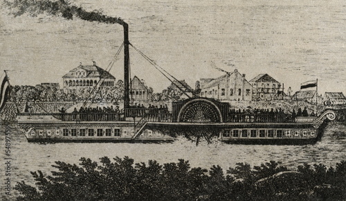 Photo Passenger steamship Königin Maria (Dresden, 1837)