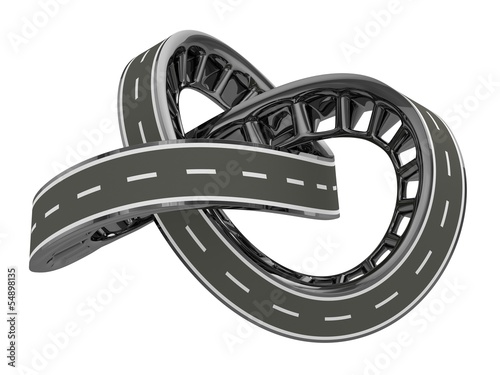 Photography Infinite Road