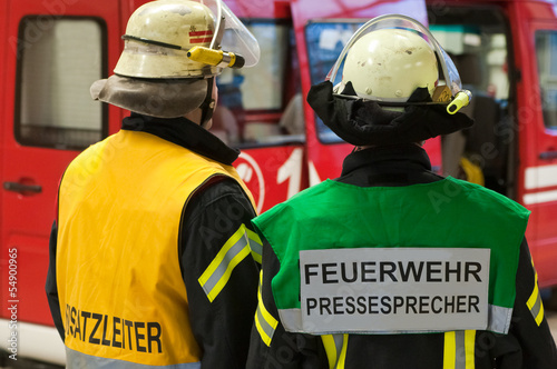 Einsatzleiter_Pressesprecher photo