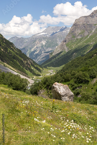 Vallée de Chavière - alpage et sommets