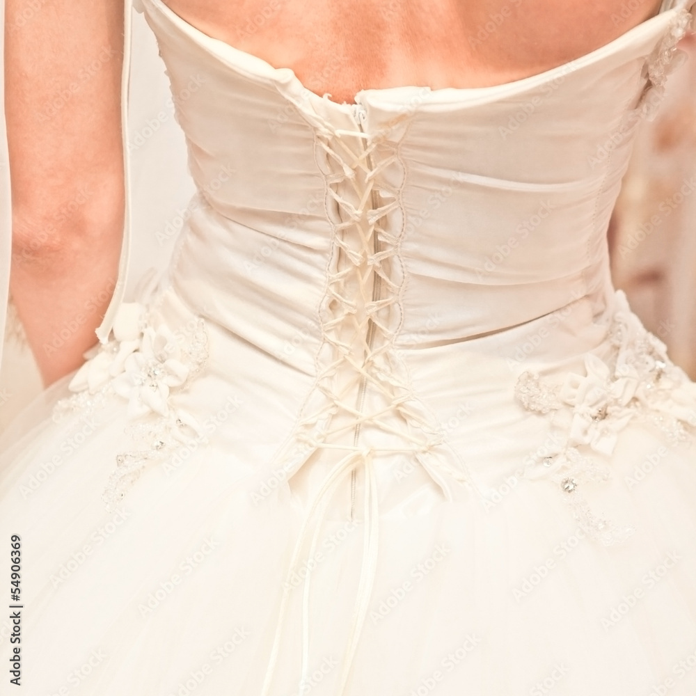 Excessive corset bride Excessive corset bride