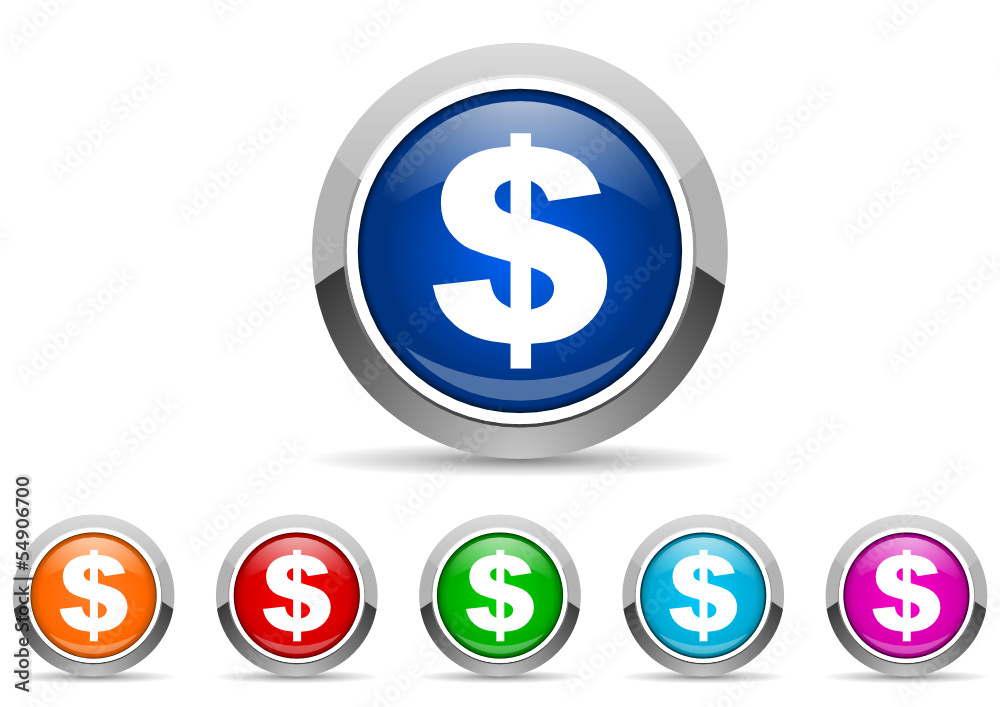 dollar vector icon set dollar vector icon set