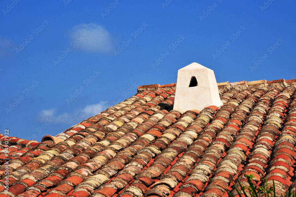 Naklejka premium Sardegna - case tipiche