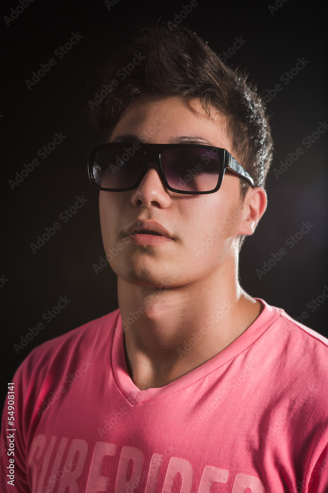 Casual Man with Arms Crossed isolated on white background Casual Man with Arms Crossed isolated on white background