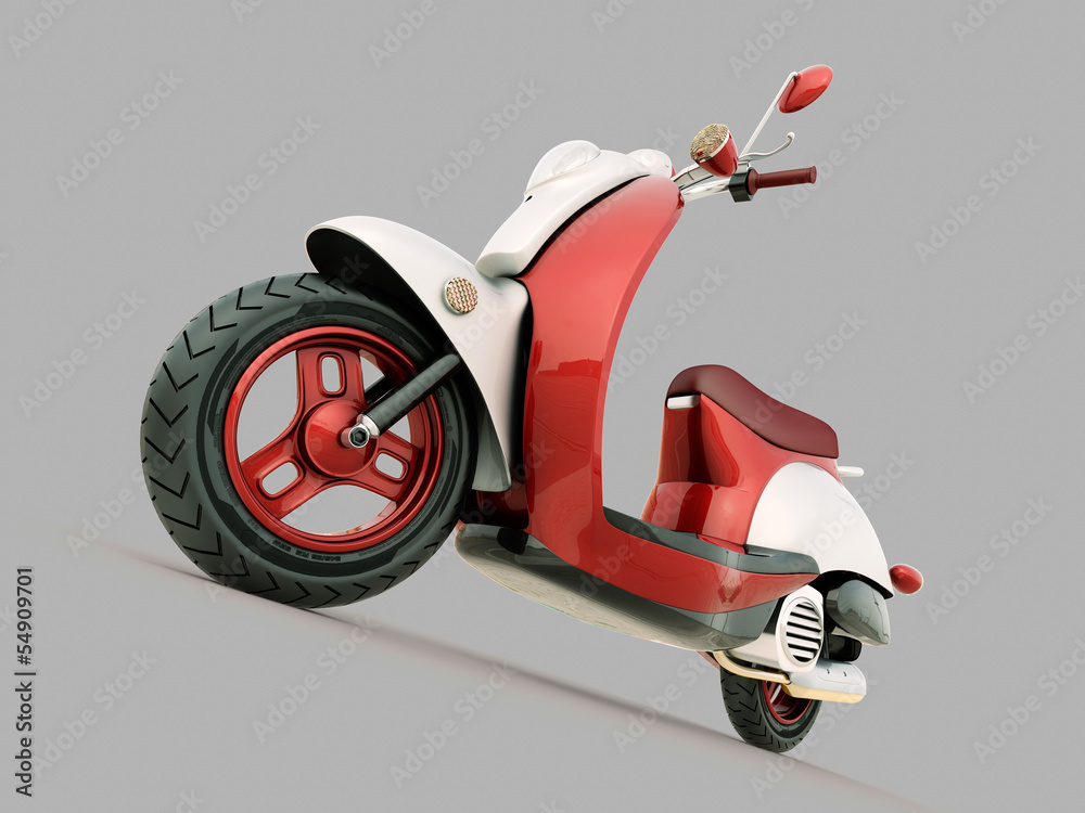 Fototapeta premium Classic scooter