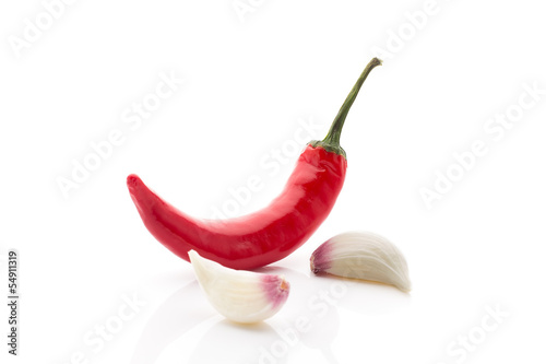 Pepper chili. photo