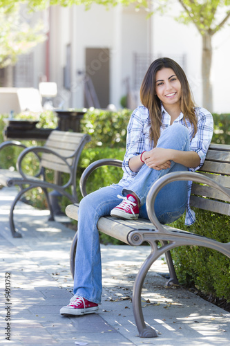 Mixed Race Female Student P...