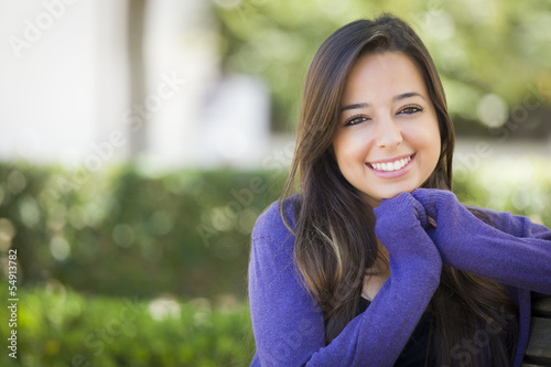 Mixed Race Female Student P...