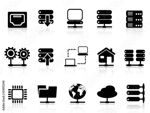 Server and database icon