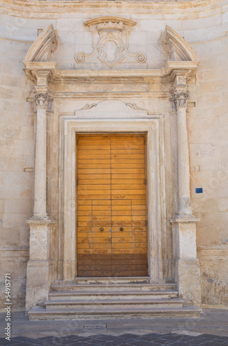 Celestini Palace. Manfredonia. Puglia. Italy.