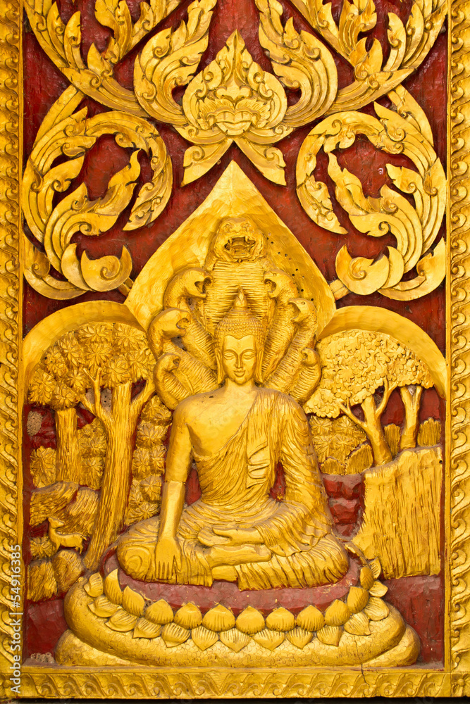 Buddha carvings