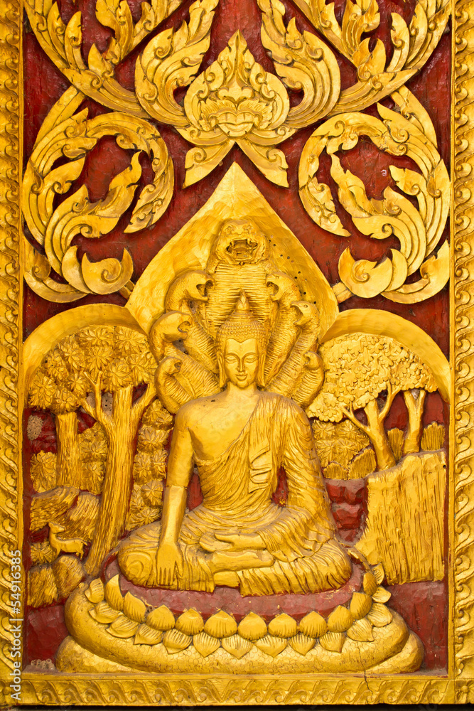 Fototapeta premium Buddha carvings