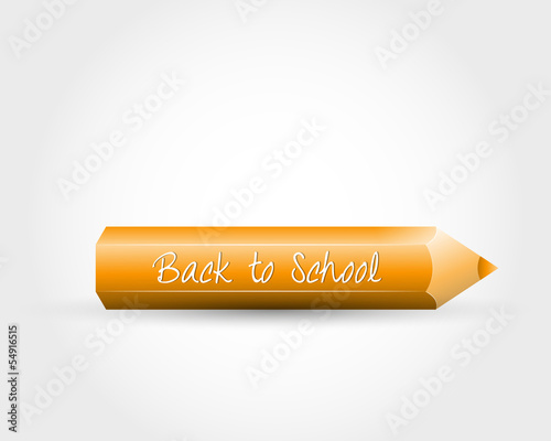 pencil back to school