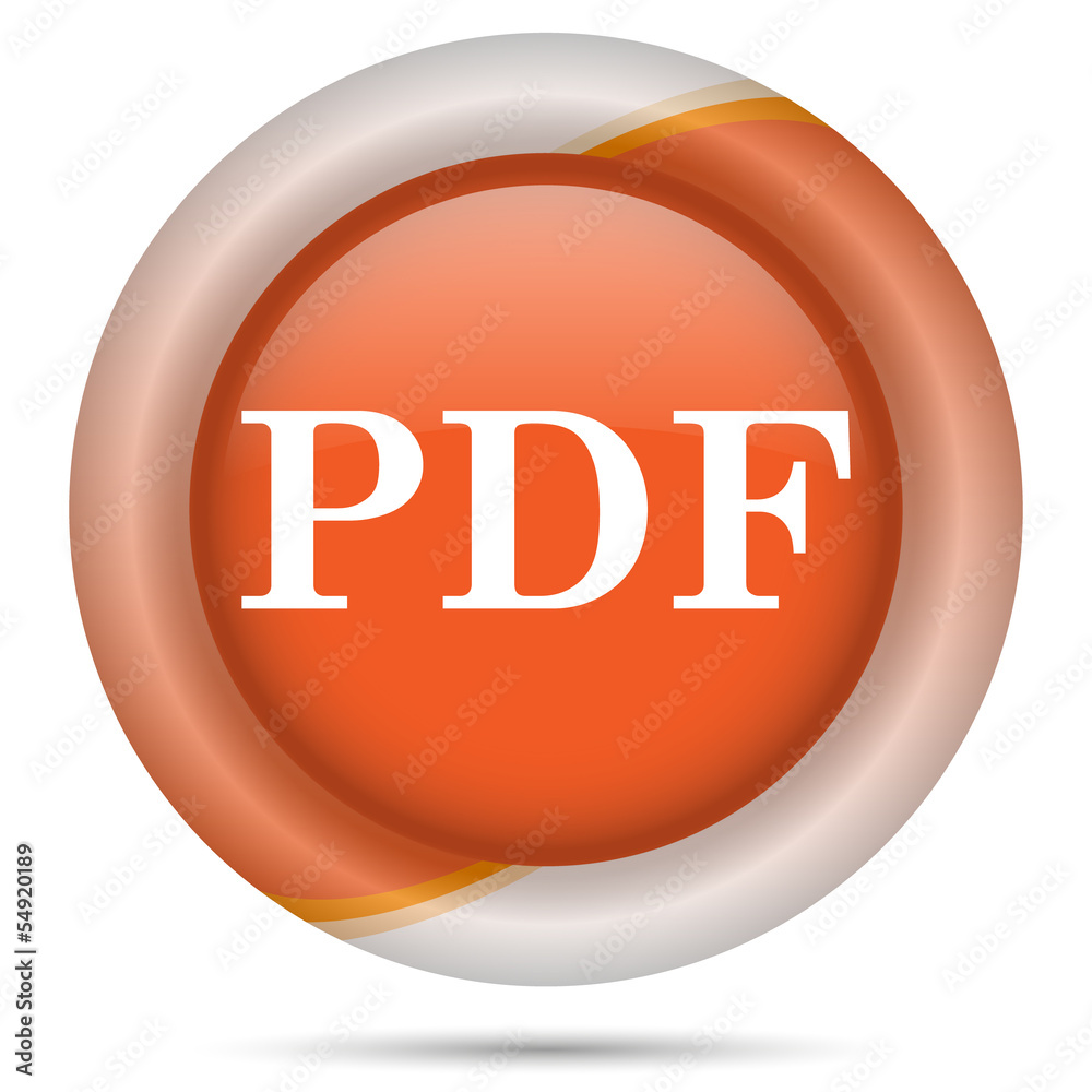 Orange plastic icon Orange plastic icon