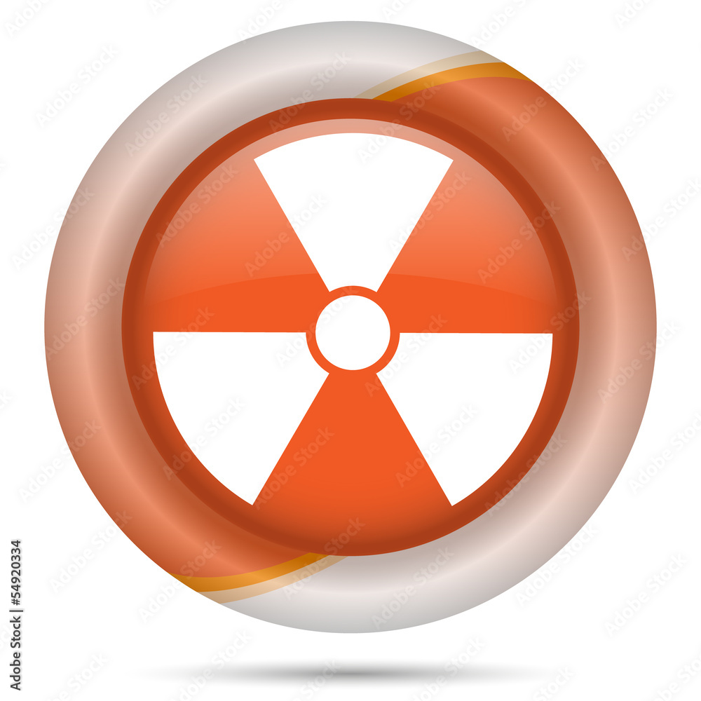 Orange plastic icon Orange plastic icon