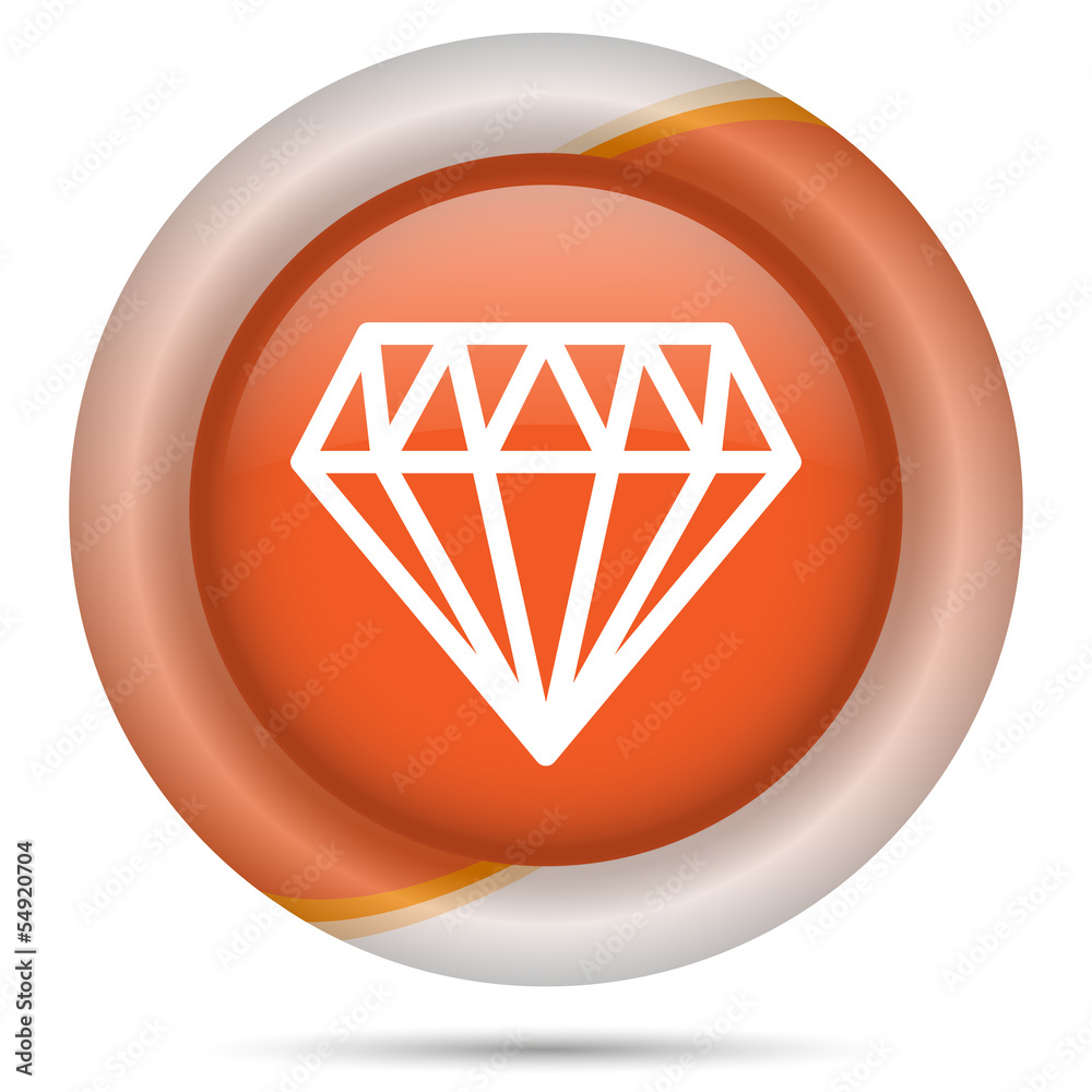 Orange plastic icon Orange plastic icon