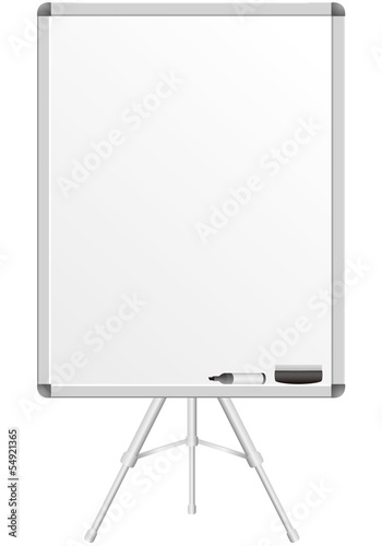 Whiteboard isolated Vector　