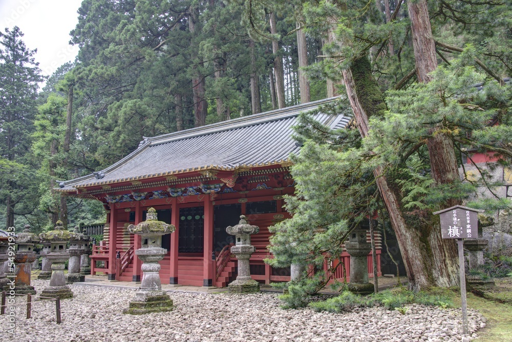 Iemitsu Mausoleum (Taiyuinbyo), Nikko, Japan