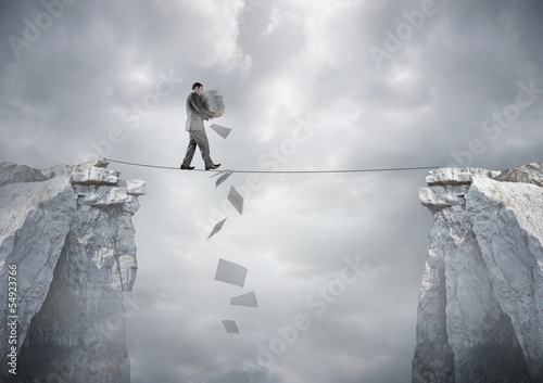 Tableau sur toile Business Balance