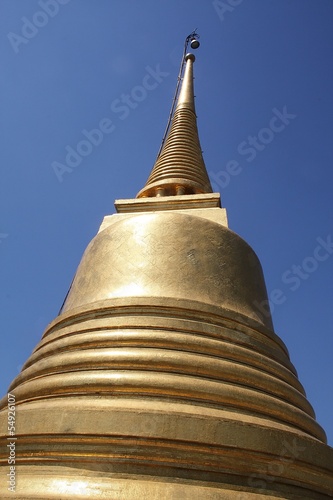 Stupa au Wat Saket Temple de la Montagne d Or    Bangkok