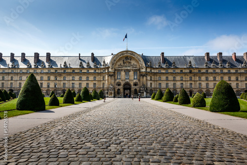 Les Invalides War History Museum in Paris, France photo