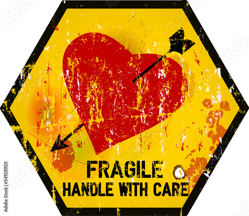 love and heartbreak sign